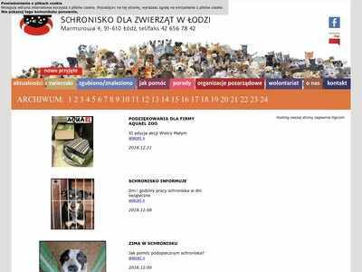 Schronisko dla zwierząt w Łodzi